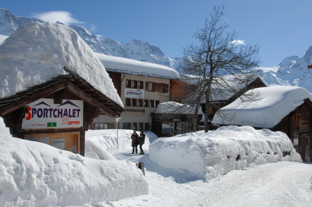 Sportchalet Muerren Экстерьер фото
